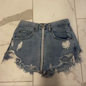 CARMAR denim skirt size 28